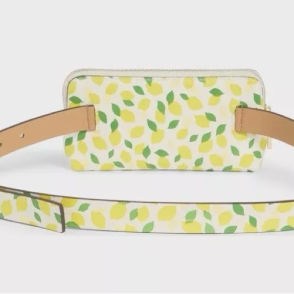 Kate Spade belt bag Lemon print S/M NWT - Picture 5 of 8